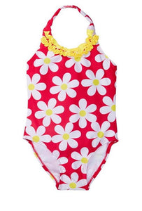 Kids Floral Swimsuit - 6T