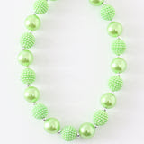 Lime Green Bubblegum Necklace