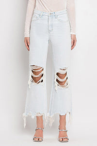 Vintage Cropped Flare Jeans - Original