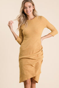 Wrap Sweater Dress (3 Colors)