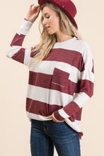 Striped Long Sleeve Top (3 Colors)
