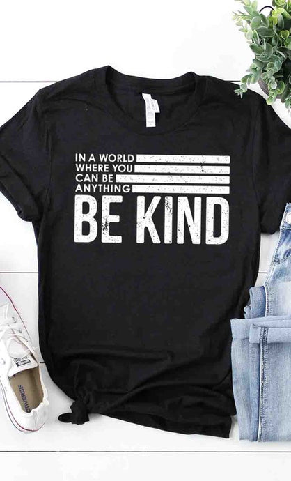 Retro Be Kind Graphic Tee (S-3XL)