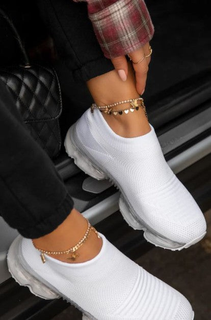 Flow Sneaker - White