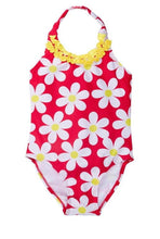 Kids Floral Swimsuit - 6T