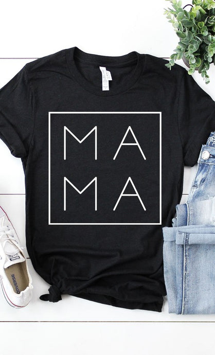 Squared Mama Graphic Tee -- SMALL