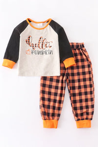 Kids Hello Pumpkin Loungewear