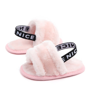 Toddler Plush Slippers (4 Colors)