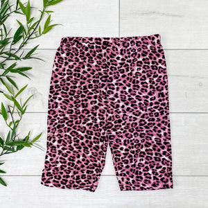 Leopard Highwaisted Biking Shorts (3 Colors)