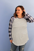 Basically Blue Tie Dye Baseball Tee - Large