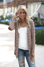 Patched Elbow Open Cardigan (2 Colors)